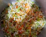 A picture of step 2 of Easy cabbage with leeks.