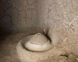 A picture of step 6 of Aghroum – Moroccan bread.