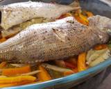 A picture of step 5 of One-pot roasted fish and vegetables.