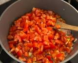 A picture of step 3 of Vegetable soup for cold winter days.