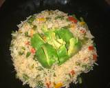 A picture of step 4 of Vegetable Rice#myfavouriteeasterdishcontest#.