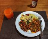 A picture of step 8 of Beef Stew,Fried Potatoes and Tomato Onion Salad(Kachumbari).