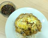 Foto langkah ke 5 dari resep Mushroom Omelet with Sweet Soy Sauce (Indonesia).