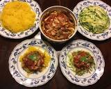 A picture of step 5 of California Farm Courgetti Strands, Spaghetti Squash and Meatballs.