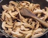 A picture of step 6 of Mushroom, Miso and Spinach Spaghetti.