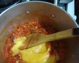 A picture of step 16 of Baked potato croquettes with pumkin/carrot/tomato soup.