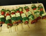 A picture of step 8 of Grilled vegetable shish kebab.