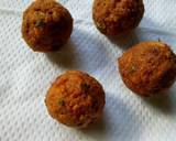 A picture of step 5 of Tomato Rice Fritters/ball#recreatedish.