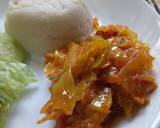 A picture of step 3 of Ugali & cabbage#vegetables#recipemarathon.