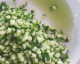 A picture of step 4 of Indian Yogurt Salad - Cucumber & Mint ☘ Raita.