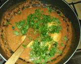 A picture of step 4 of Rice,Egg Curry and cabbage.