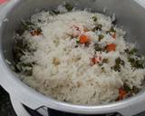 A picture of step 2 of Vegetable Fried Rice.