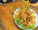 รูปขั้นตอนการทำที่ 5 ของ กุ้งมังกรทอดราดซอสเปรี้ยวหวาน