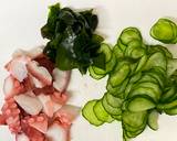 A picture of step 2 of Japanese Vinegar Octopus and Cucumber.