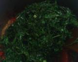 A picture of step 5 of Paprika Tomato Sukuma Wiki (kales).