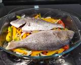 A picture of step 4 of One-pot roasted fish and vegetables.