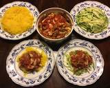 A picture of step 5 of California Farm Courgetti Strands, Spaghetti Squash and Meatballs.