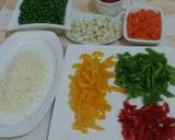 A picture of step 4 of #vegetable contest#.