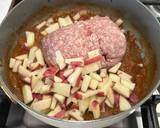 A picture of step 4 of Curried ground beef with vegetables.