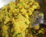 A picture of step 5 of Vegetable Upma.