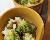 A picture of step 4 of Romanesco side salad.