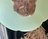 รูปขั้นตอนการทำที่ 2 ของ เขียวหวานตีนไก่ใส่ตับ