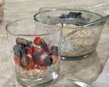 A picture of step 5 of Breakfast Parfait of Overnight Oats, Chia, and Fruit.