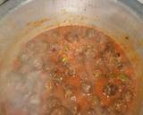 A picture of step 7 of Meatballs in tomato sauce.