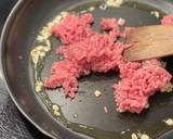 A picture of step 4 of 🍝 Aubergine, beef mince, fresh tomatoes pasta.