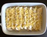 A picture of step 6 of Creamy Chicken & Mushroom Enchiladas.