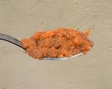 A picture of step 2 of Carrot Paste Ponmo Sauce.