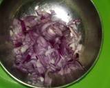 A picture of step 2 of Mum's vegetables spaghetti& sauce.