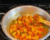 A picture of step 2 of Turnip and Mixed Vegetable Curry.