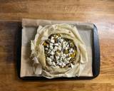 A picture of step 9 of Mushroom, chestnut and banana squash filo pie.