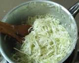 A picture of step 2 of Steamed cabbage #seasonalingredientscontest#.