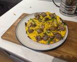 A picture of step 9 of Tarragon, mushroom & sausage frittata.