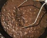 A picture of step 3 of California Farm Black Refried Beans.