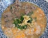 รูปขั้นตอนการทำที่ 7 ของ ข้าวต้มไข่ขาวหมูเด้ง