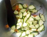 A picture of step 4 of Okra stew.