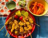 รูปขั้นตอนการทำที่ 6 ของ ไก่ Tikka Skewers🍗/มิ้นต์ Sauce🍵/อาจาด🥒/Nacho Party Set🎉🍋(Chicken Tikka with mint Sauce🌶️🧄)
