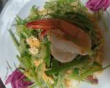 รูปขั้นตอนการทำที่ 3 ของ แตงกวาผัดไข่กับกุ้ง