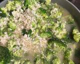 A picture of step 5 of Broccoli Cheddar Risotto.