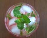 A picture of step 4 of Fizzy Minty Rose.