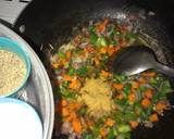 A picture of step 5 of Vegetable couscous with tandoori chicken.