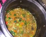 A picture of step 3 of Vegetable Soup.