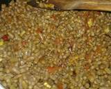 A picture of step 4 of Lentil stew #vegetable contest.