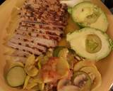 A picture of step 6 of Marinated Pork Chops and Cooked Vegetables..