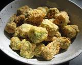 A picture of step 7 of ‘Kara-age’ Fried Okra.