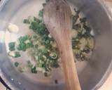 A picture of step 3 of Green Onion Pasta With Fried Cabbage.