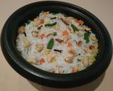 A picture of step 5 of Vegetable pulao.